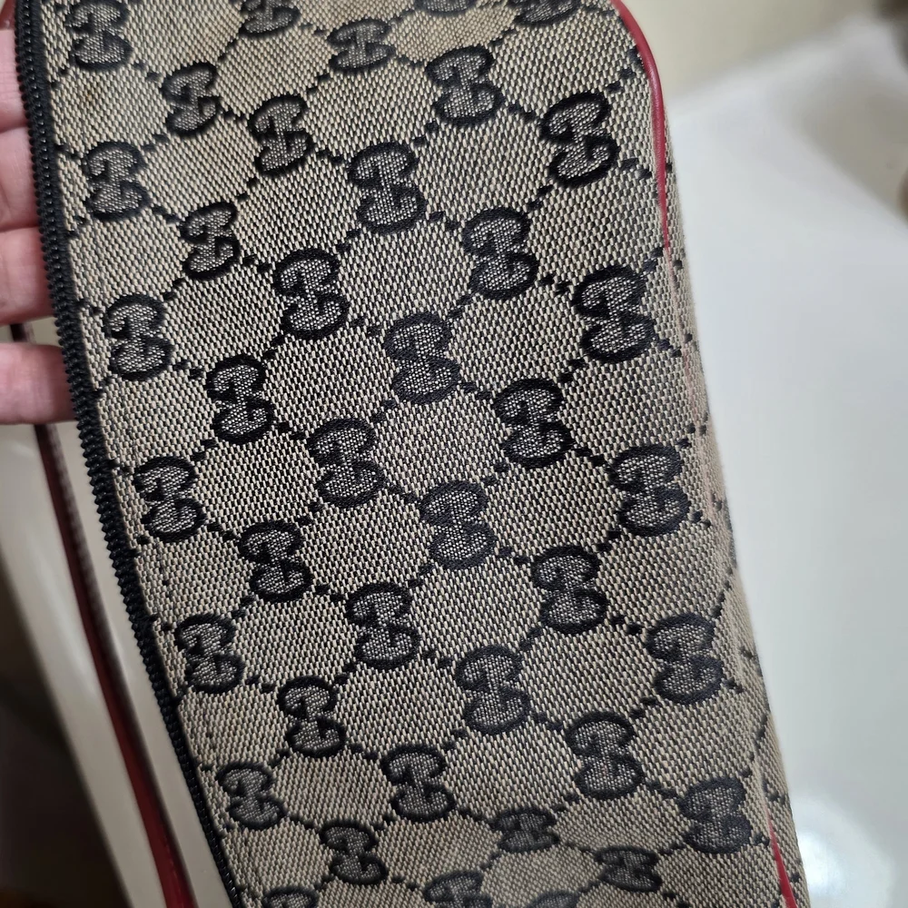 Authentic Gucci Beige and Red Women's Bag From Japan Looks Brandnew - Picture 8 of 13